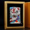 Zippo Bọc Lưới Mạ Vàng Đầu Lân Sư Rồng Cầu Tài Lộc ZN147