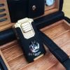 Bao da đựng Cigar 6 điếu Cohiba kèm bật lửa XJ T108