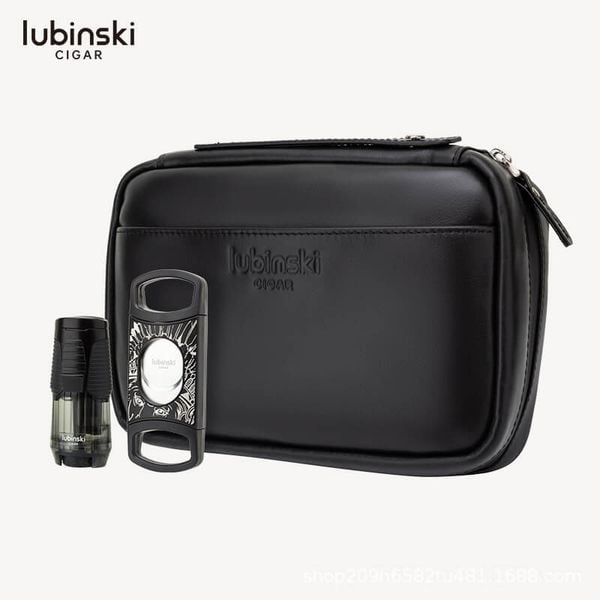 Bao da 5 điếu kèm khò và cắt Lubinski YJA 50024