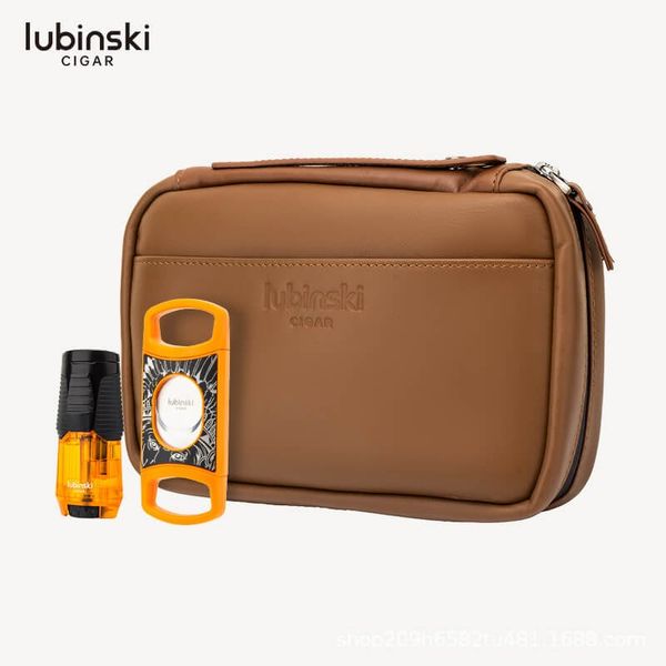 Bao da 5 điếu kèm khò và cắt Lubinski YJA 50024