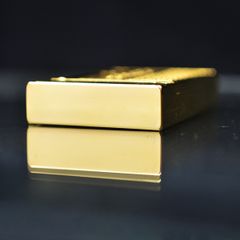 Bật lửa Dupont kẻ vàng vuông D34