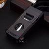Bật lửa chính hãng Honest khò 2 tia kèm giá đỡ và dao cắt BCZ 813