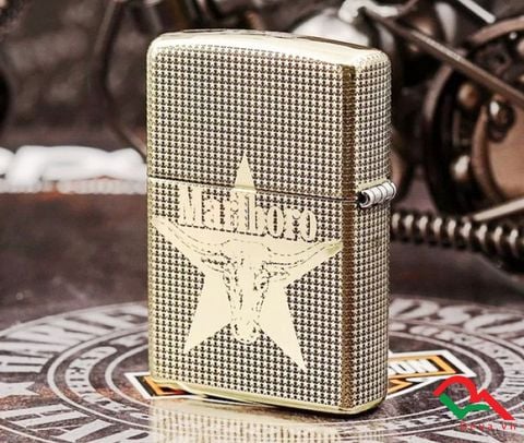 Zippo khắc ăn mòn Axit Marlboro Z246
