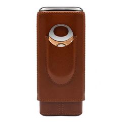 Bao da đựng xì gà có dao cắt lubinski HY 3305