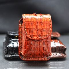 Bao Da Bật Lửa Zippo Chất Liệu Da Cá Sấu Cao Cấp BD02