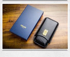 Bao da cigar 3 điếu Lubinski YJA 50018
