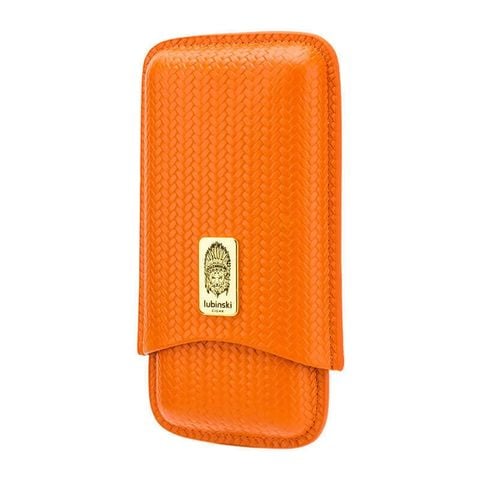 Bao da cigar 3 điếu Lubinski YJA 50018