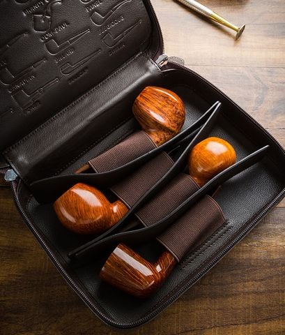 Bao da đựng dụng cụ hút tẩu Lubinski YJA 11001