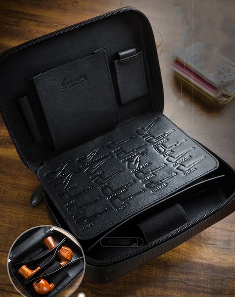 Bao da đựng dụng cụ hút tẩu Lubinski YJA 11001