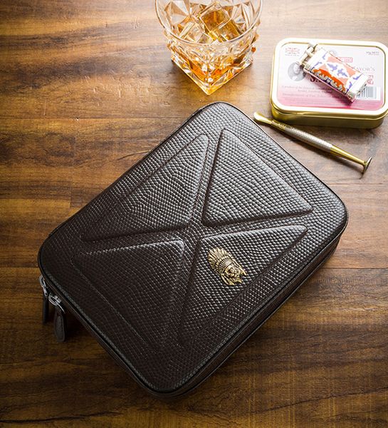 Bao da đựng dụng cụ hút tẩu Lubinski YJA 11001