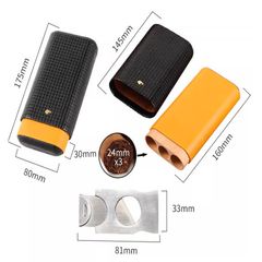 Bao da 3 điếu Cohiba COB 204