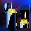 Bật ga đá 2 lửa kèm đèn pin F509