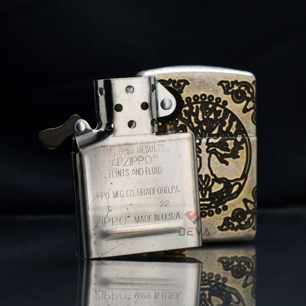 Zippo Phiên Bản Đặc Biệt Chủ Đề Cây Đời Tree Of Life Design Z223