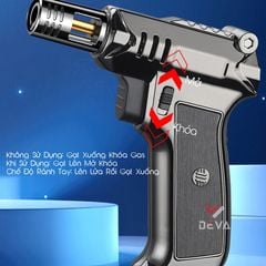 Bật lửa để bàn khò đại 1 tia có khóa gas FQ 903