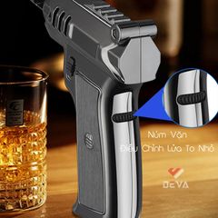 Bật lửa để bàn khò đại 1 tia có khóa gas FQ 903