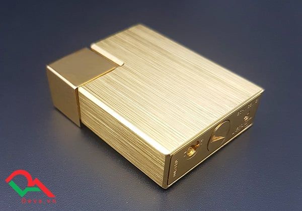 Bật lửa Cartier vàng xước CA03