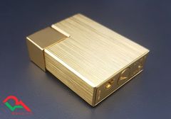 Bật lửa Cartier vàng xước CA03