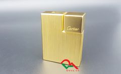 Bật lửa Cartier vàng xước CA03