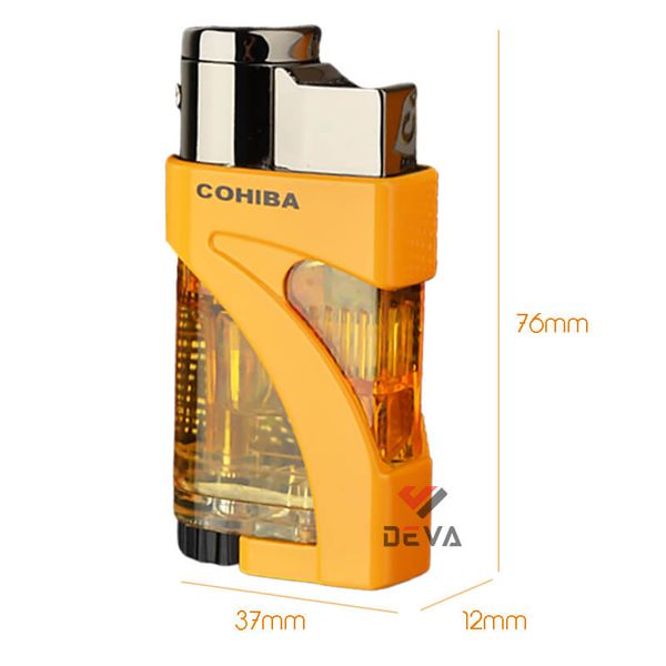 Bật lửa khò 2 tia Cohiba COB 75