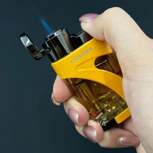 Bật lửa khò 2 tia Cohiba COB 75