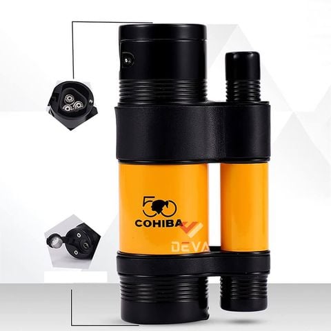 Bật lửa khò 3 tia kèm đục Cohiba COB 127