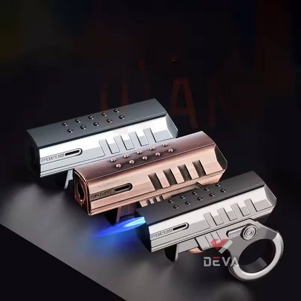 Bật lửa chính hãng Focus khò 1 tia hình cây súng F137