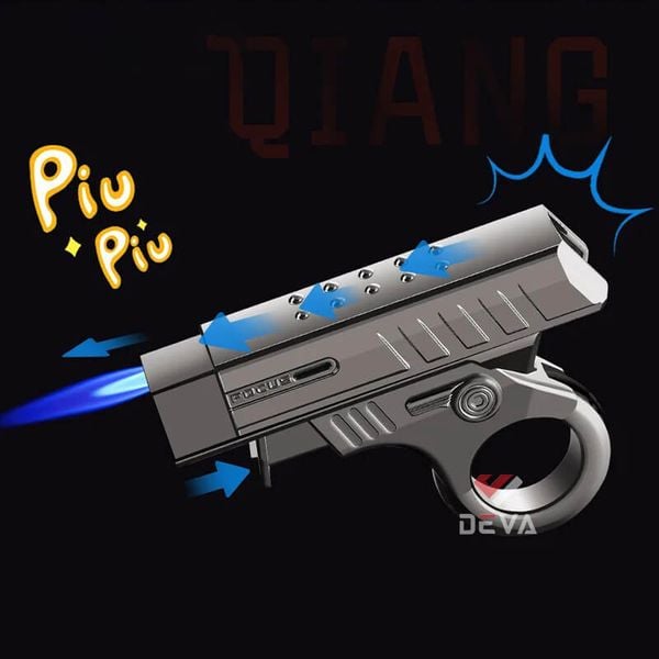 Bật lửa chính hãng Focus khò 1 tia hình cây súng F137