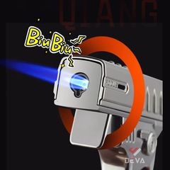 Bật lửa chính hãng Focus khò 1 tia hình cây súng F137