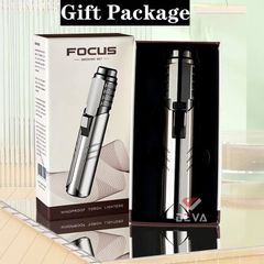 Bật lửa gas chính hãng Focus khò 1 tia cán dài cầm tay SG 006