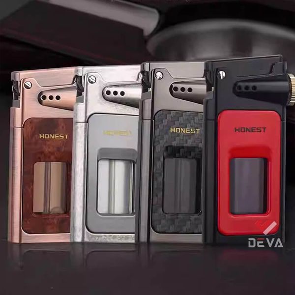 Bật lửa Honest bình xăng trong suốt có chốt khóa BCZ 805