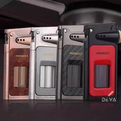 Bật lửa Honest bình xăng trong suốt có chốt khóa BCZ 805