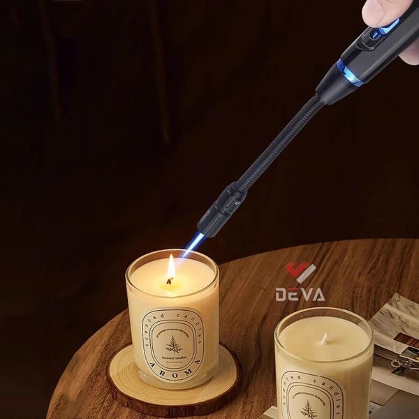 Bật lửa ga chính hãng Honest khò 1 tia cổ dài uốn dẻo BCZ 829