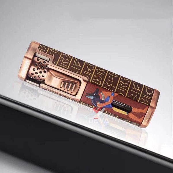 Bật lửa Honest khò đại 1 tia kèm ô cửa quan sát gas BCZ 839