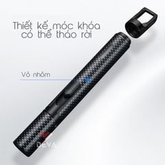 Bật lửa gas chính hãng Honest khò 1 tia kèm móc khóa BCZ 821