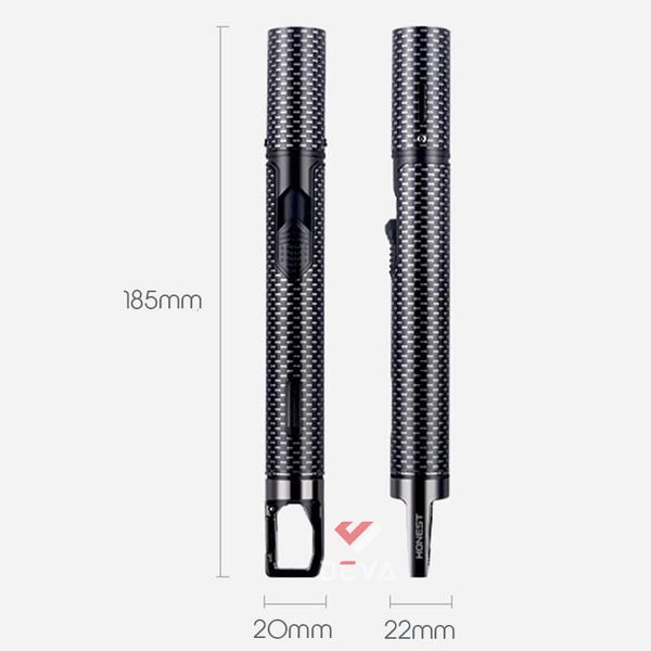 Bật lửa gas chính hãng Honest khò 1 tia kèm móc khóa BCZ 821