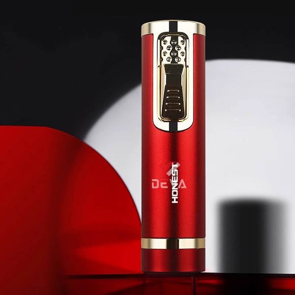 Bật lửa chính hãng Honest khò đại 1 tia kèm que xiên Cigar BCZ 838