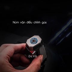 Bật lửa chính hãng Honest khò 2 tia có khóa gas BCZ 3042