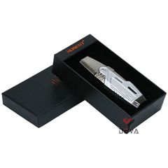 Bật lửa chính hãng Honest khò 2 tia có khóa gas BCZ 3042