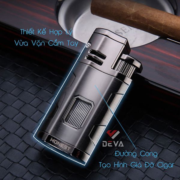 Khò 3 tia kèm đục Honest BCZ 758