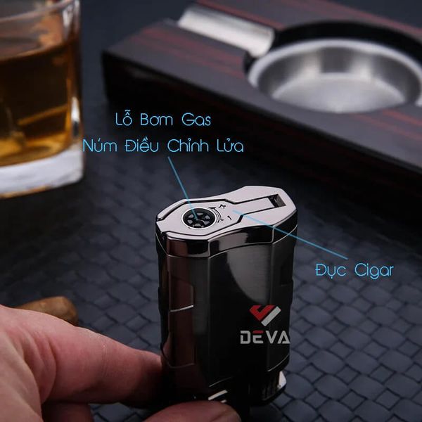 Khò 3 tia kèm đục Honest BCZ 758