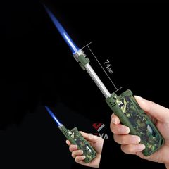 Bật lửa chính hãng Jobon khò 1 tia cổ dài có khóa ga ZB 196