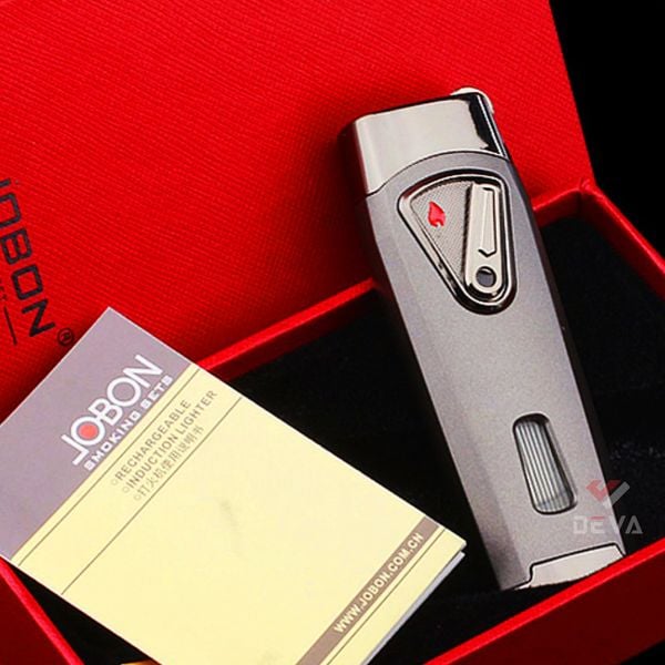 Bật lửa chính hãng Jobon khò 2 tia có chốt ZB 586
