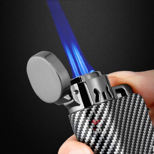 Bật lửa chính hãng Jobon khò 3 tia kèm đục Cigar ZB A06
