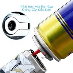 Bật lửa chính hãng Jobon khò 4 tia kèm đục Cigar ZB 665