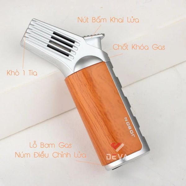 Bật lửa khò Jobon 1 tia có chốt lửa Jobon ZB 191