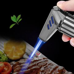 Bật lửa chính hãng Jobon khò 1 tia để bàn có khóa chốt ZB 203