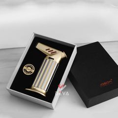 Bật lửa chính hãng Jobon khò 1 tia để bàn có khóa chốt ZB 203