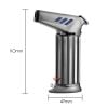Bật lửa chính hãng Jobon khò 1 tia cầm tay có khóa chốt ZB 203