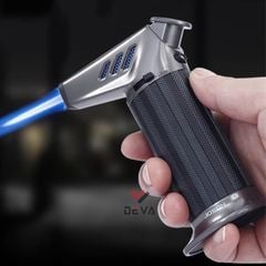 Bật lửa chính hãng Jobon khò 1 tia để bàn có khóa chốt ZB 203
