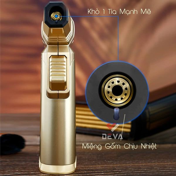 Bật lửa khò để bàn Jobon khò đại 1 tia có khóa chốt ZB 509